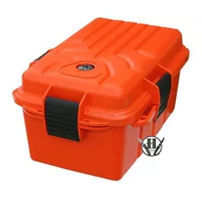 Caja Estanca Mtm Supervivencia Survival 1074 Naranja Brujula