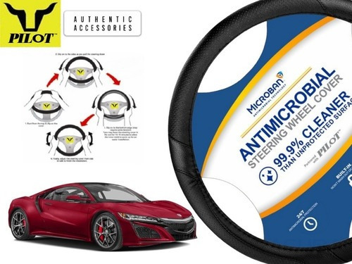 Funda Cubrevolante Negro Antimicrobial Nsx 3.5l T 2018 Foto 2