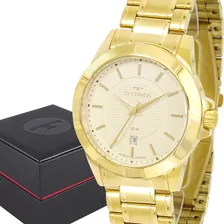 Relógio Feminino Technos Original Em Aço Inoxidável Dourado