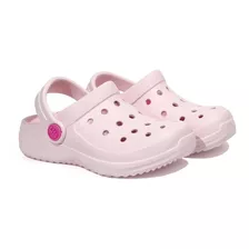 Babuche Sandalia Cloggis Pink Rosa Infantil Criança Feminino