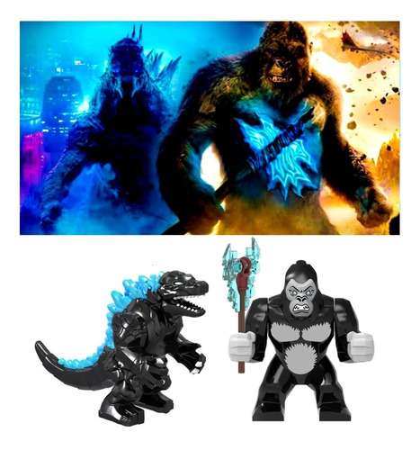 Figuras Armables Godzilla Vs Kong Articuladas