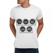 Playera Ecologica De Etiquetas Exceso Para Hombre