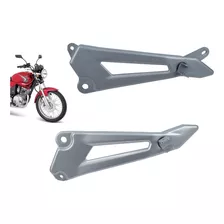 Par Suporte Pedal Bacalhau + Pedaleira Ybr 125 2000 A 2008