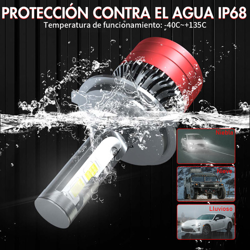 28000lm 9003 H4 Focos Led  Luz Alta Y Baja Para Volkswagen Foto 2