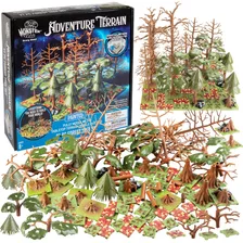 Monster Adventure Terrain Juego De 91 Piezas De Árboles Fore