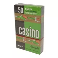 Naipes Estilo Español Plastificados 50 Cartas Casino 