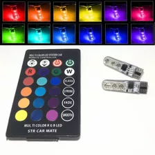 Leds T10 Rgb Com Controle.