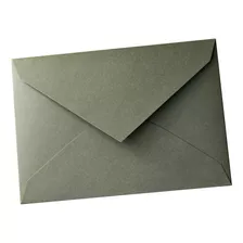 Envelope Bico 16x22,4 - 50pç Verde Orégano Oliva Musgo 180gr