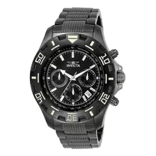 Reloj Invicta 6412 Negro, Gunmetal Hombre