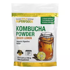 California Gold | Superfoods Kombucha | 160gr | Ginger Lemon