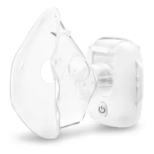 Inalador Mesh Recarregável Usb Air Mask Branco Multilaser