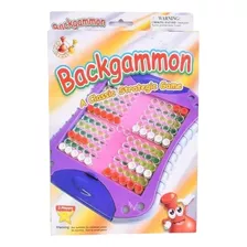 Juego De Mesa Backgammon Tablero 26 Cm