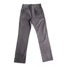 Calça Pierre Cardin De Sarja Masculina Cinza Elastano