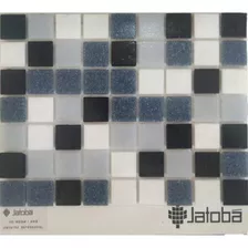 Pastilha De Vidro Jatobá Vc9056 Batida Branco Azul E Cinza