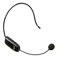 Micrófono Nisuta Nsmicuhf8 Vhf Unidireccional Color Negro