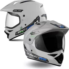 Capacete Motocross Enduro Pro Tork Liberty Mx Vision Trial