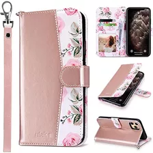 Ulak Compatible Con 11 Pro Max Wallet Case For Women Girls,