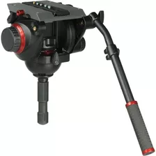 Cabeça De Vídeo Manfrotto 509hd Com Fluído P/ Até 13 Kg 