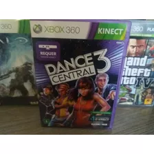 Jogo Para Kinect Dance Central 3 Xbox 360 Original Mídia