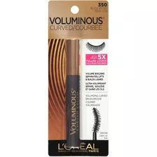 Mascara Loreal Voluminous Curved Courbée Cor 350 Black Brown