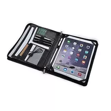 Icarryall Cuero Auténtico Cartera De 12,9 Pulgadas iPad Pro,