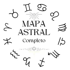 Mapa Astral Completo, Mapa Astrologico, Mapa Da Vida (520)