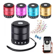 Caixa De Som Bluetooth Speaker E Radio Usb Portatil Potente 