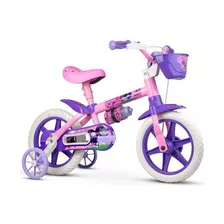 Bicicleta Infantil Nathor Aro 12 Menina Cat De 3 A 5 Anos