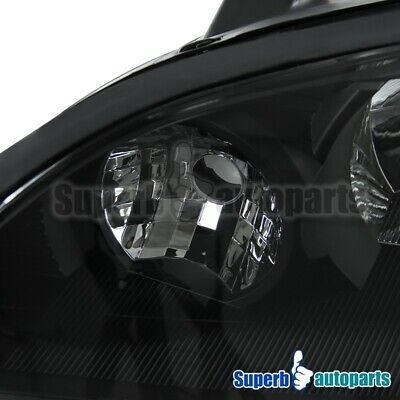 Fits 2005-2007 Ford Focus Zx3 Zx4 Zx5 Black Headlights T Spa Foto 3