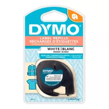 Etiqueta Plástica Para Ropa Dymo 12mm X 2m