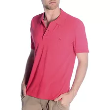 Camiseta Polo Masculina Manga Curta Lisa