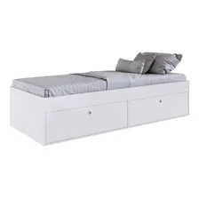 Cama 1.5 Plazas Con 4 Puertas Latino Blanco