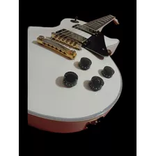 Guitarra Electrica Les Paul Custom Blanca