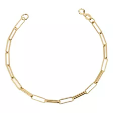 Pulseira Ouro 18k 750 Cartie Elo Oval Oca