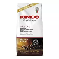 Café Kimbo En Grano Pretige 1kg 80% Arábica 20% Robusta