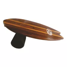 Prancha De Equilíbrio Balanceboard - Madeira Escura