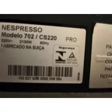 Máquina Nespresso Gemini Pro Cs 220