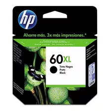 Cartucho Hp Original (60xl) Cc641wb Preto Até 600 Páginas