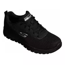 Tenis Skechers Memory Foam Original Dama Negro