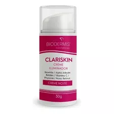 Clareador Uniformizador Noite Clariskin 30g Biodermis Orig. Tipo De Pele Todo Tipo De Pele