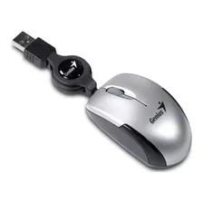 Mouse Mini Genius Micro Traveler Prateado