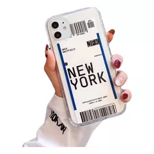 Funda Boleto Avión Air Ticket New York Nueva York + Mica 9h