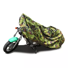 Uxcell Xxl 190t Rain Dust Cubierta De Motocicleta Camuflaje 