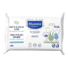 Kit Com 5 Pacotes Toalhas Umedecida Mustela Bio 60 Uni