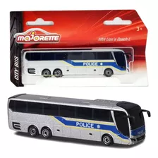 Miniatura Onibus Man Lions Coach L Police Majorette 1:110