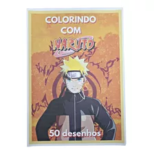 Kit 50 Desenhos Para Colorir Naruto Promoção Envio Imediato