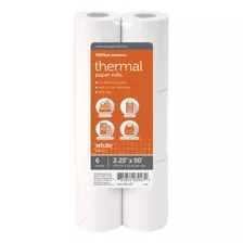 Office Depot Rollos De Papel Trmico De Marca, 2 1/4 Pulgadas