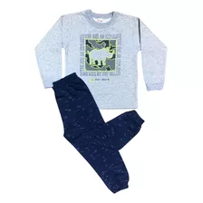 Conjunto Infantil Moletom Masculino 1 Ao 3 Dia A Dia 