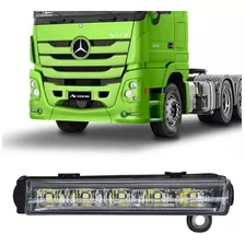 Farol Luz Diurna Led Drl Auxiliar Caminhão Mercedes Actros