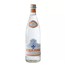 Agua Acqua Panna Toscana Italia X 750cc Botella Vidrio